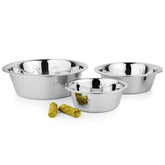 Palz&Co Stainless Steel Dog Bowl Embossed with Paw & Bone