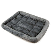 Comfy Gray Flat Pet Bed