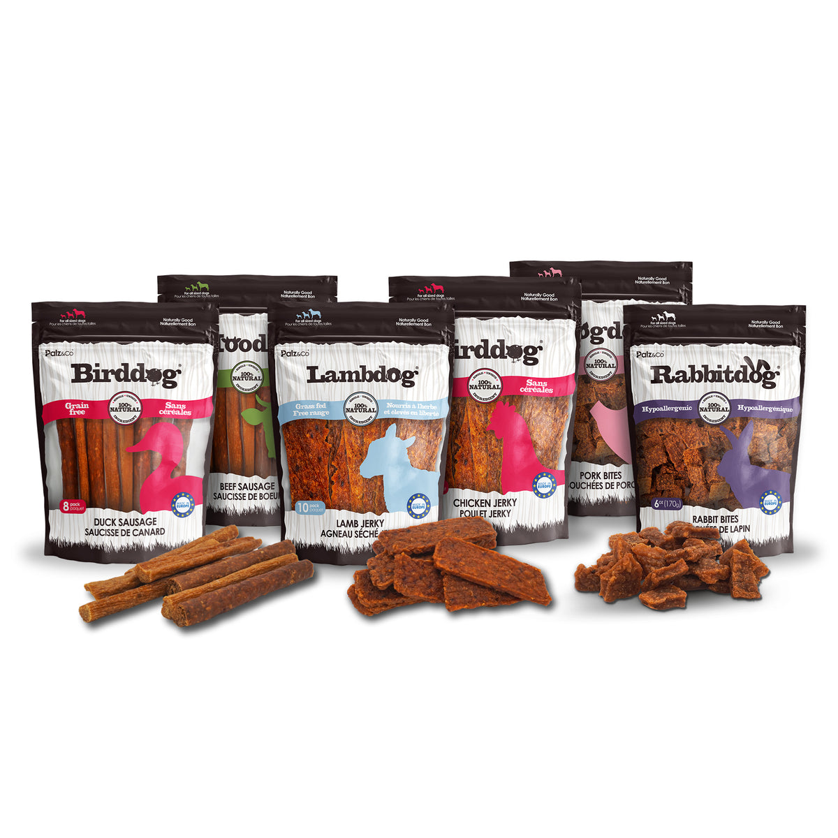 Summer Snack Pack – 6 Protein Dog Treats Bundle