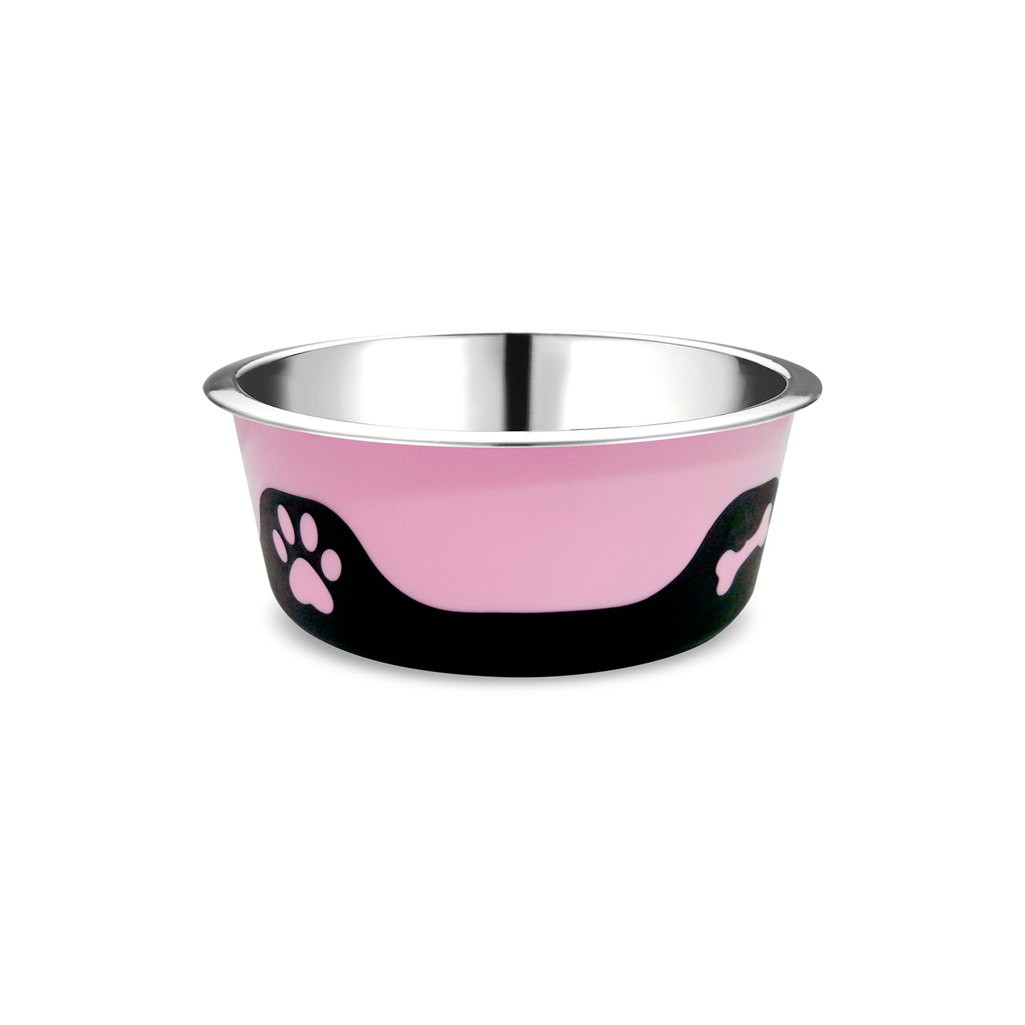 Thermocool Insulated Pet Bowls, No-Skid Base (Pink) Secondary image