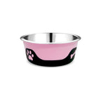 Thermocool Insulated Pet Bowls, No-Skid Base (Pink)
