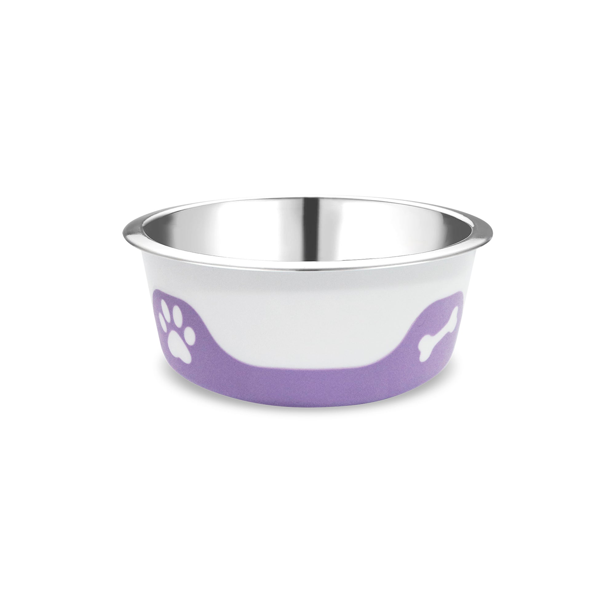 Thermocool Insulated Pet Bowls, No-Skid Base (Light Purple)