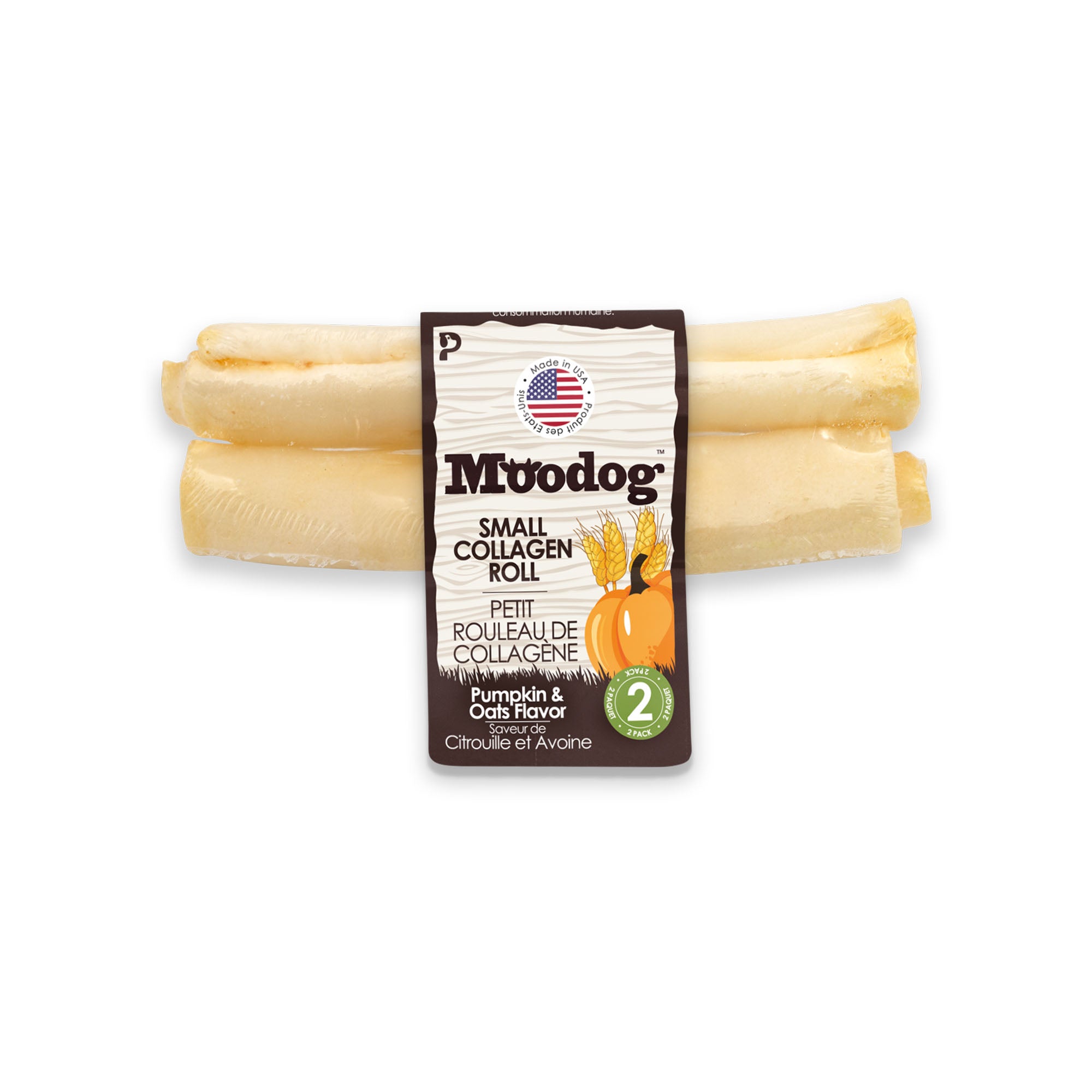Moodog Collagen Roll (pumpkin and oatmeal) Main image