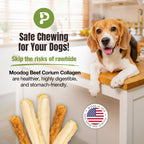 Moodog Beef Corium Collagen Roll Dog Treats