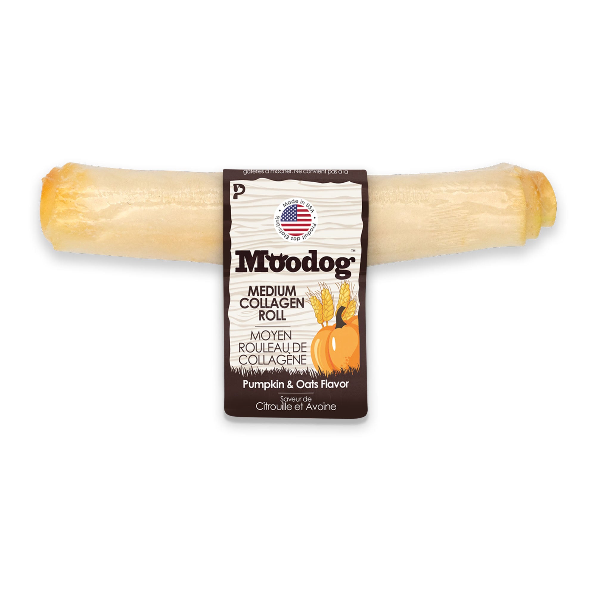Moodog Collagen Roll (pumpkin and oatmeal)