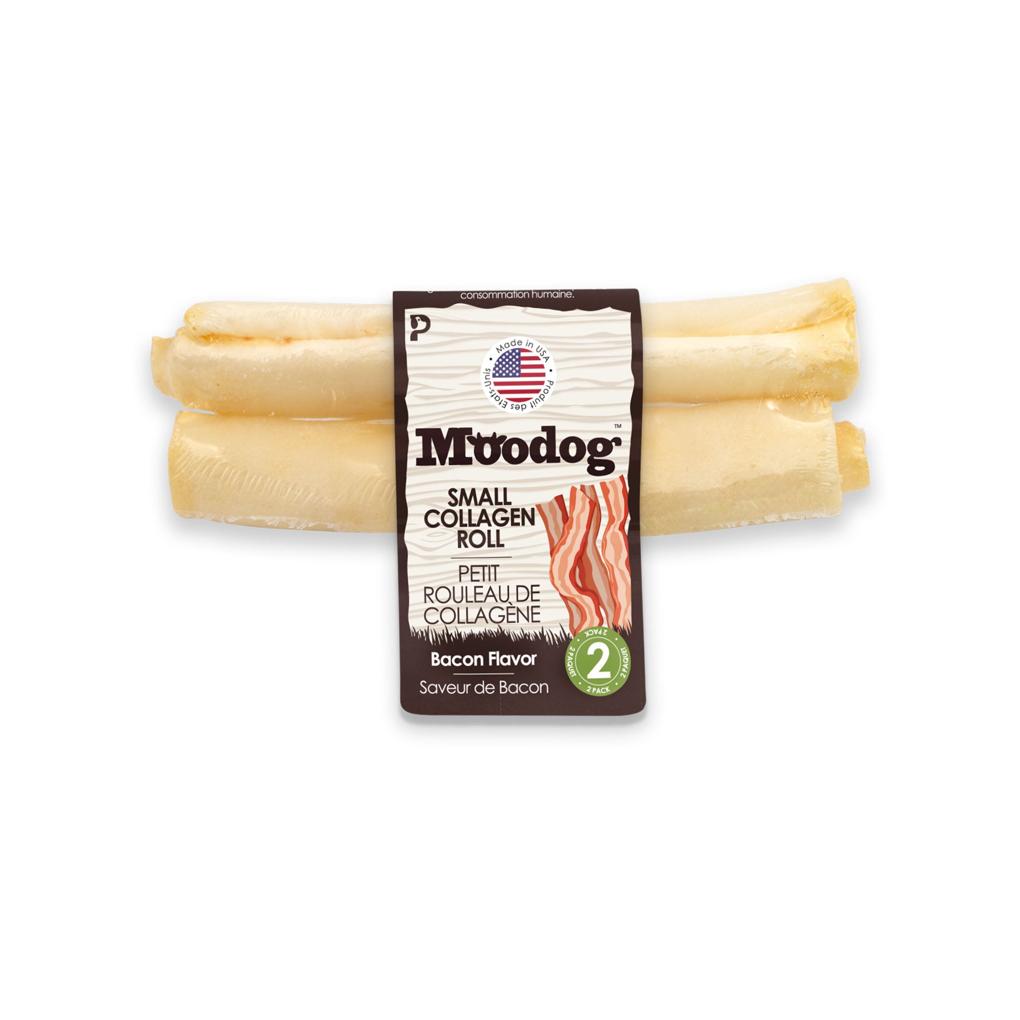 Moodog Collagen Roll (bacon)