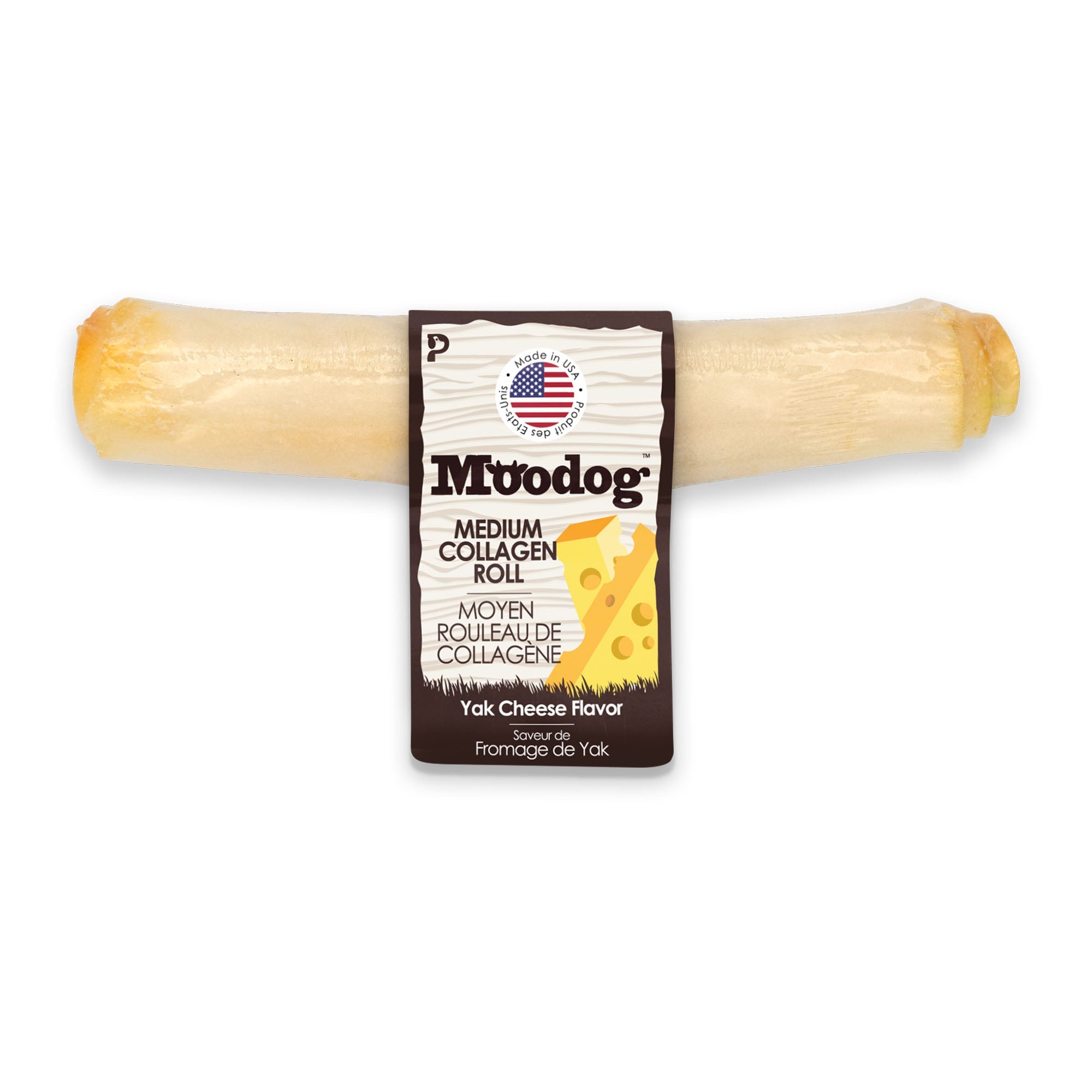 Moodog Beef Corium Collagen Roll Dog Treats