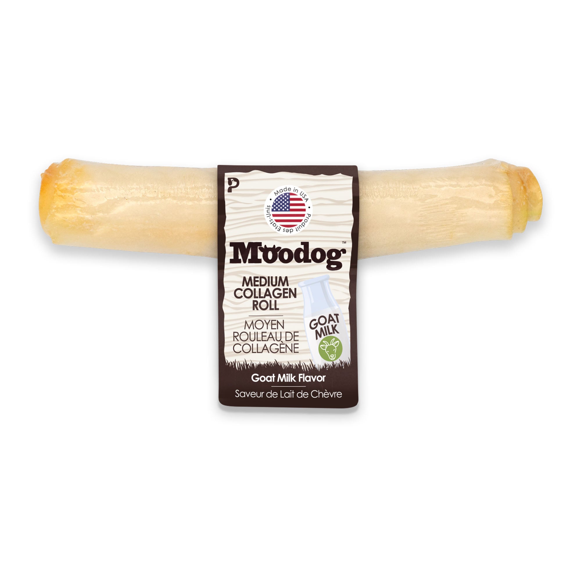 Moodog Beef Corium Collagen Roll Dog Treats