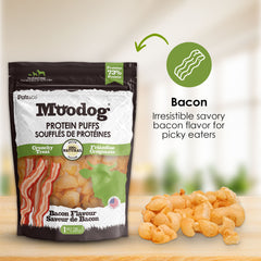 Moodog Protein Puffs (Bacon)