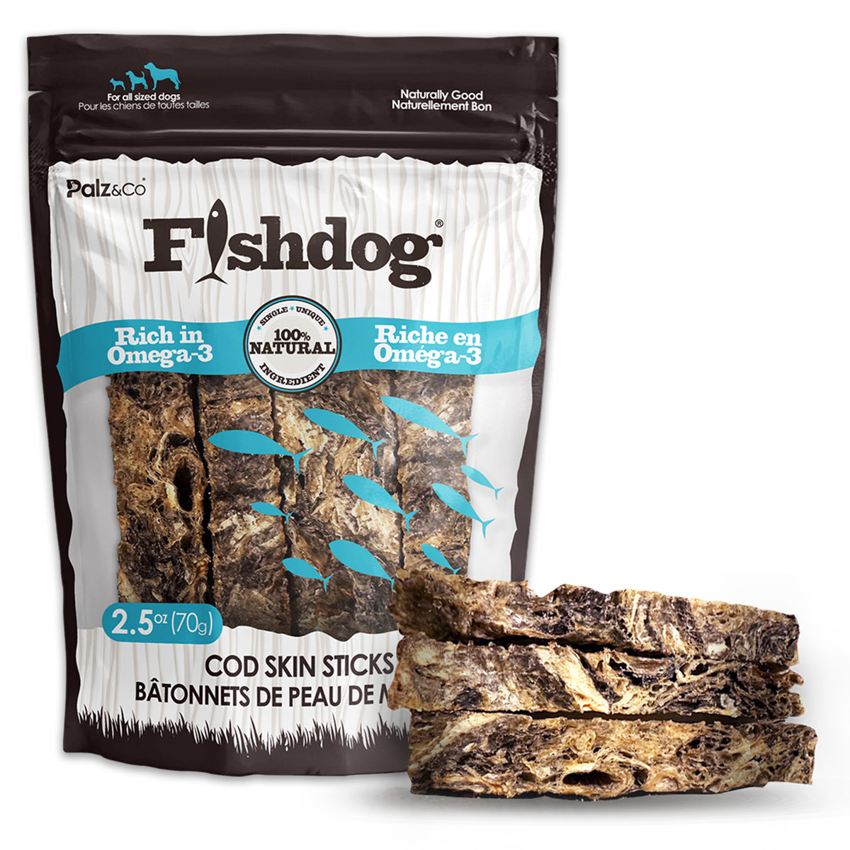 Fishdog Cod Sticks, 2.5 oz