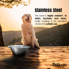 384oz. (12QT) SS Pet Bowl Giant