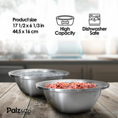 Stainless Steel Pet Bowl Giant - 384oz. (12QT)