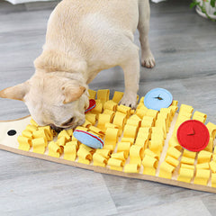 Snuffle Interactive Dog & Cat Feeding Mat, Porcupine