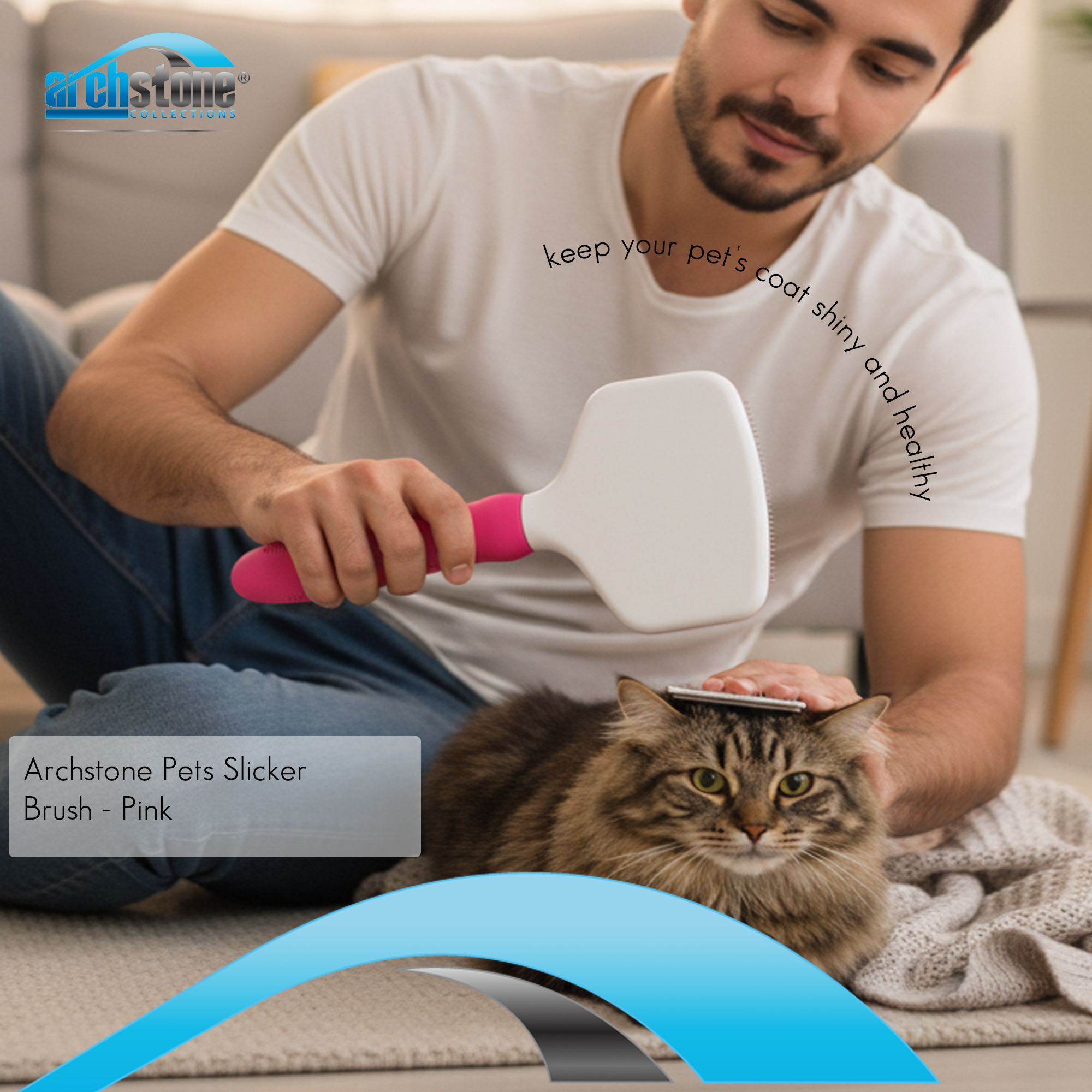 ArchStone Pet - Pet Slicker Brush