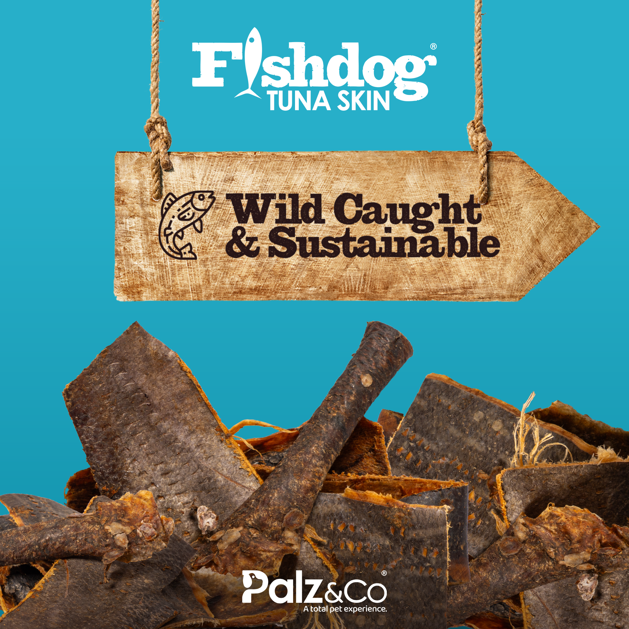 Fishdog Tuna Skin - 2.5 oz (70g)