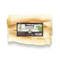 Moodog Beef Cow Ear Rolls, Pack of 3