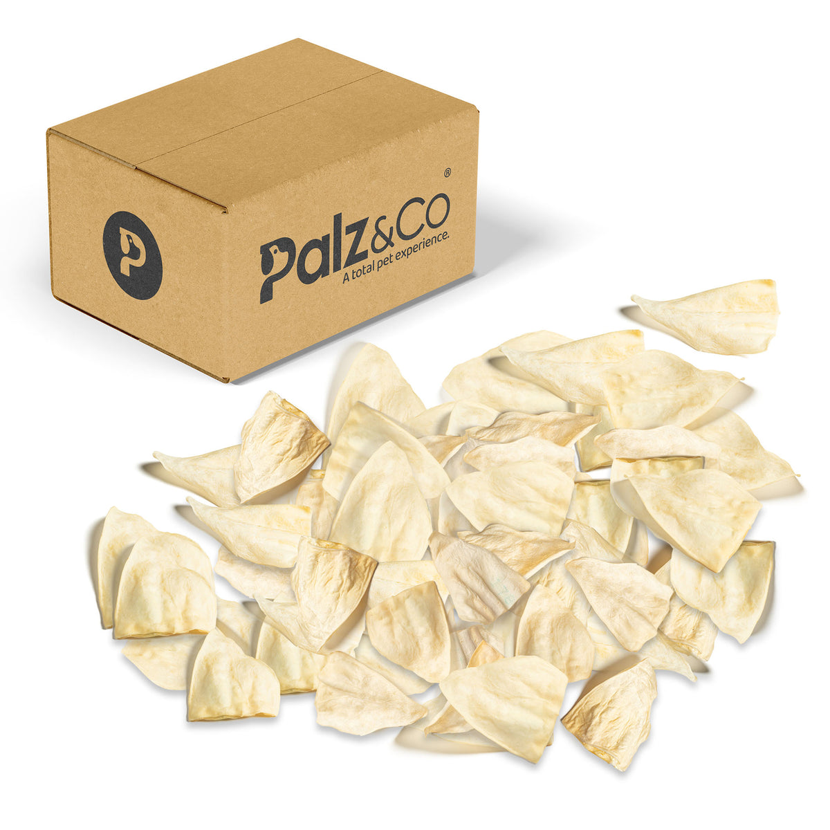 Moodog Beef Jumbo Cow Ears (Pack of 60)