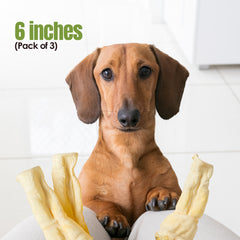 Moodog Beef Cow Ear Rolls, Pack of 3