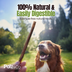 Moodog Beef Gullet Sticks 6-12", 25 Pack