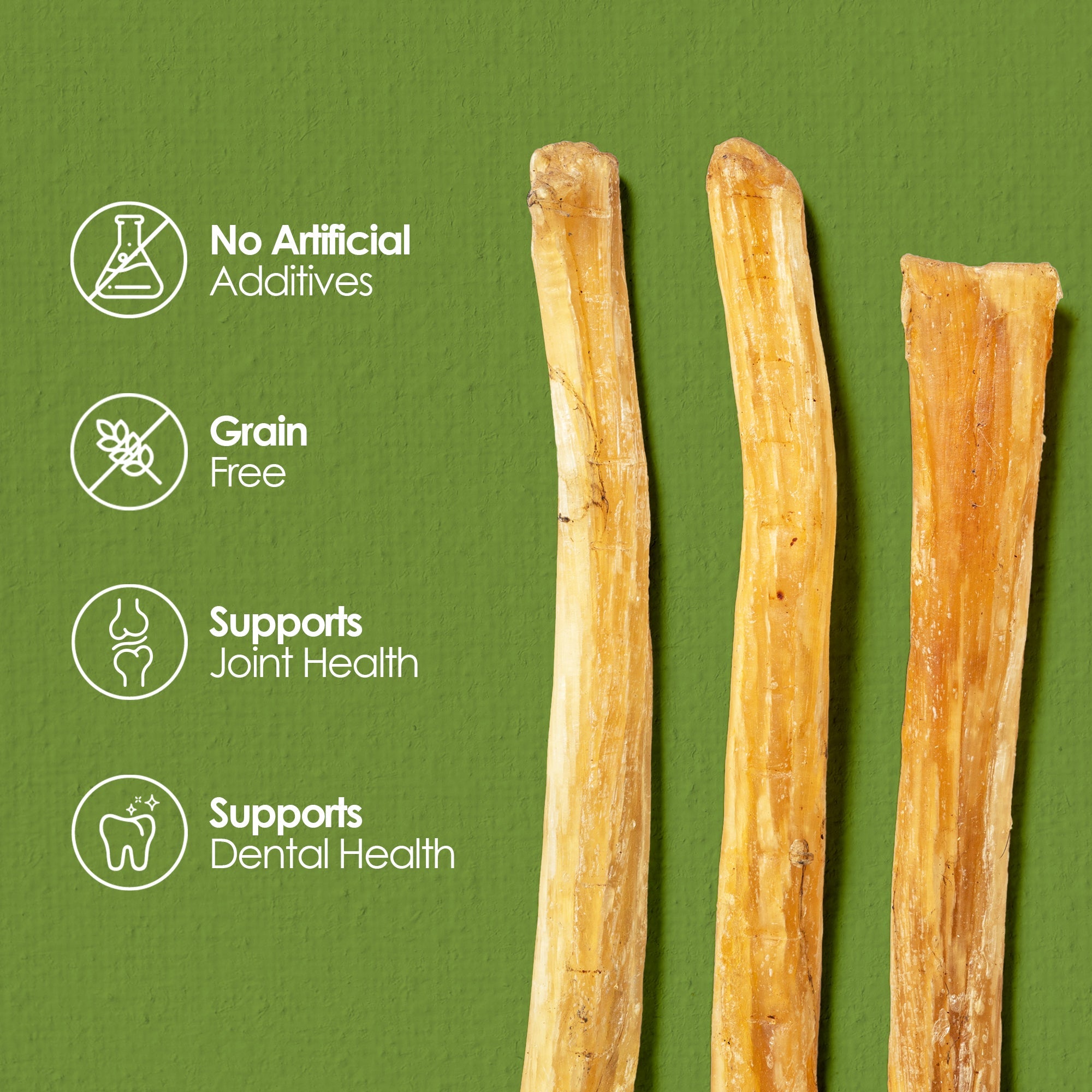 Moodog Beef Medium Tendon Stick - 25 Pack