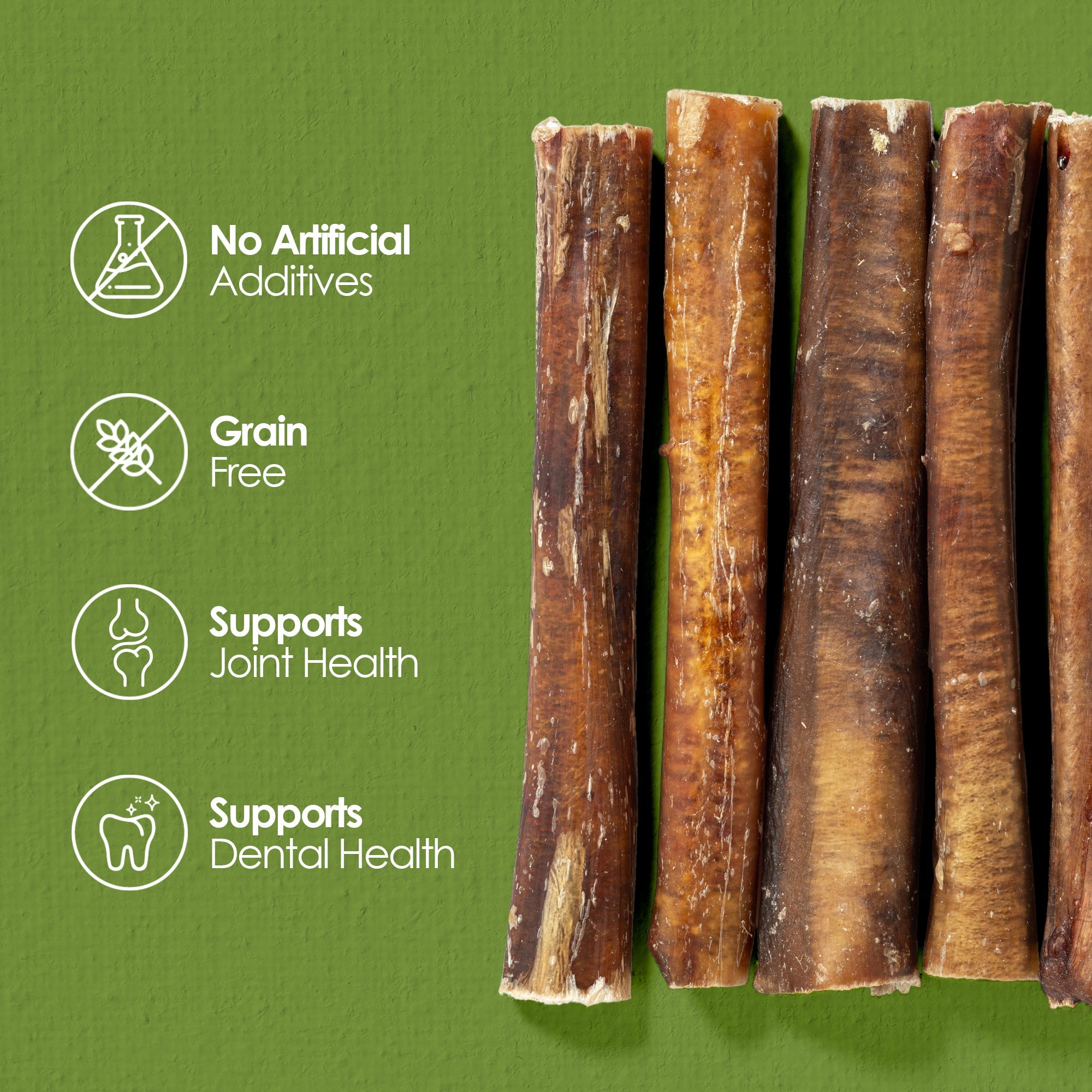 Moodog Beef Monster Bully Sticks 6"-12"- Pack of 25