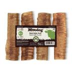 Moodog Beef Trachea Flat 6"x2" - Pack of 4