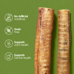 Moodog Beef Trachea Tubes, 2 Pack