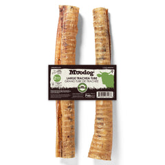 Moodog Beef Trachea Tubes - Pack of 2