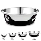 Thermocool Insulated Pet Bowls, No-Skid Base (Black)