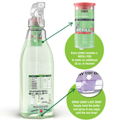 Ion Fusion Stain and Odor Destroyer 32 oz, Cool Cucumber