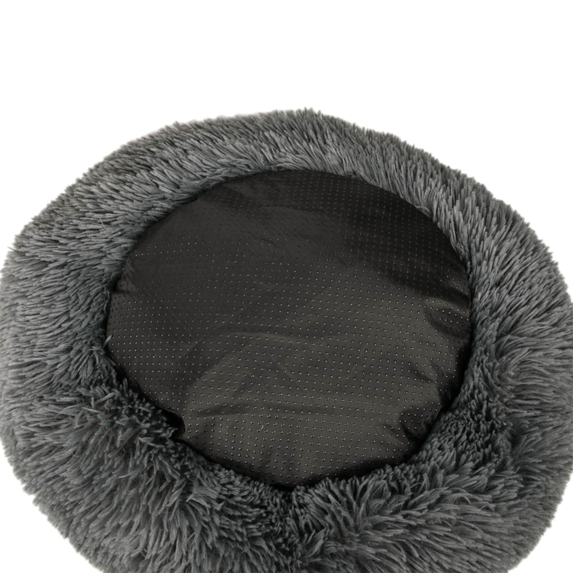 furhaven jumbo dog bed back side
