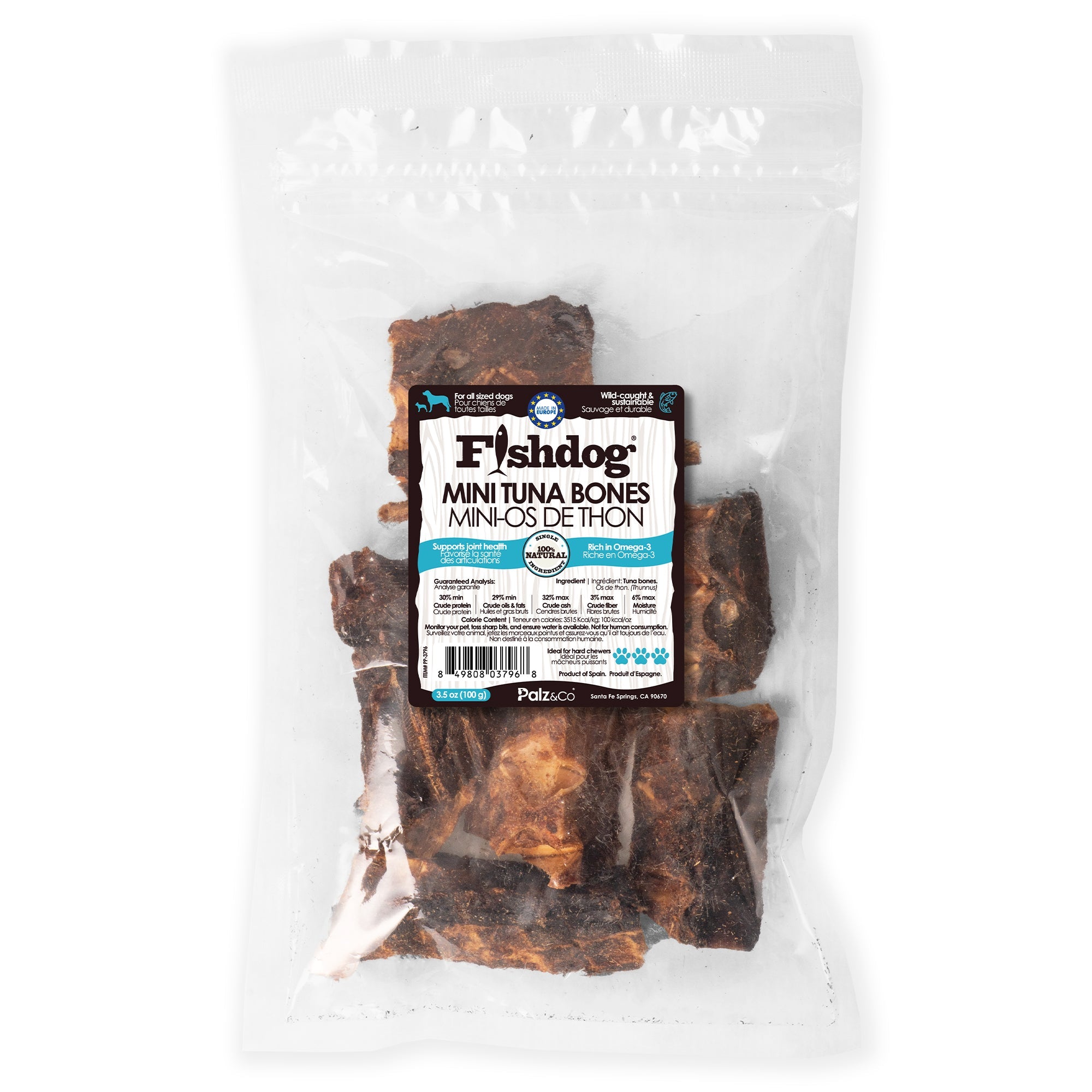 Fishdog Tuna Bones - 3.5 oz (100g)