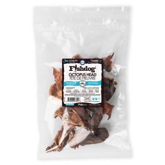 Fishdog Octopus Head Dog Treats – Natural Wild-Caught Octopus – High in Omega-3 – Supports Joint Health – 3.5 oz (100g) by Palz&Co