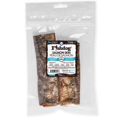 Fishdog Salmon Skin Dog Treats – Wild-Caught, Omega-3 Rich Fish Skin Chews – All-Natural, Single Ingredient, Grain-Free Snack – 2.5 oz (70g) by Palz&Co
