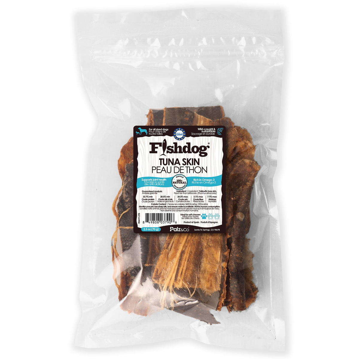 Fishdog Tuna Skin - 2.5 oz (70g)
