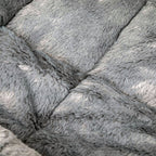 Comfy Gray Flat Pet Bed