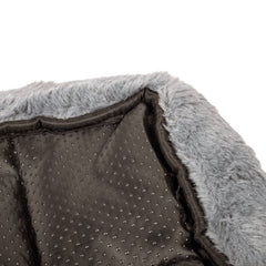 Comfy Gray Flat Pet Bed