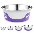 Thermocool Insulated Pet Bowls, No-Skid Base (Light Purple)