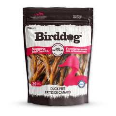 Birddog Duck Feet Chews (no nails) - Pack of 10 & 35