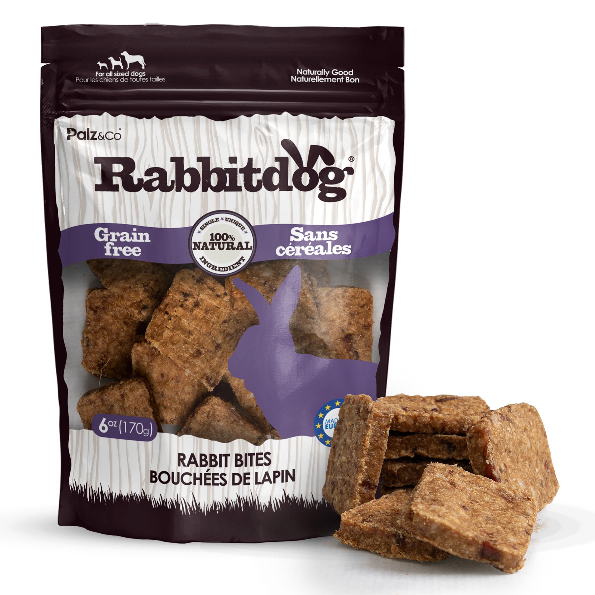 Rabbitdog Rabbit Bites Dog Treats - 6 oz