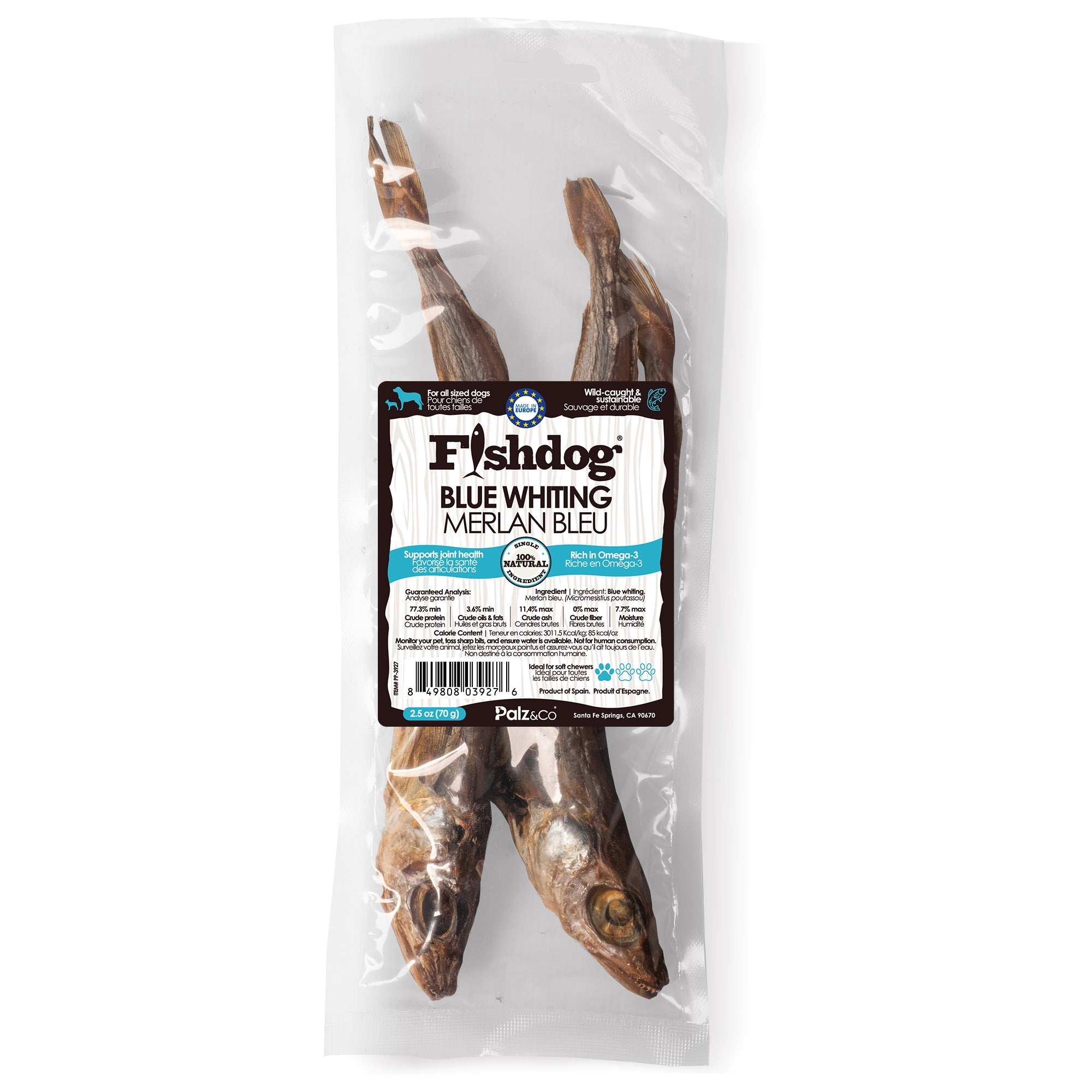 Fishdog Blue Whiting - 2.5 oz (70g)