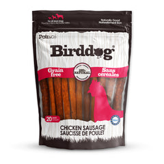 Birddog Chicken Sausage Treats - Pack of 8 & 20