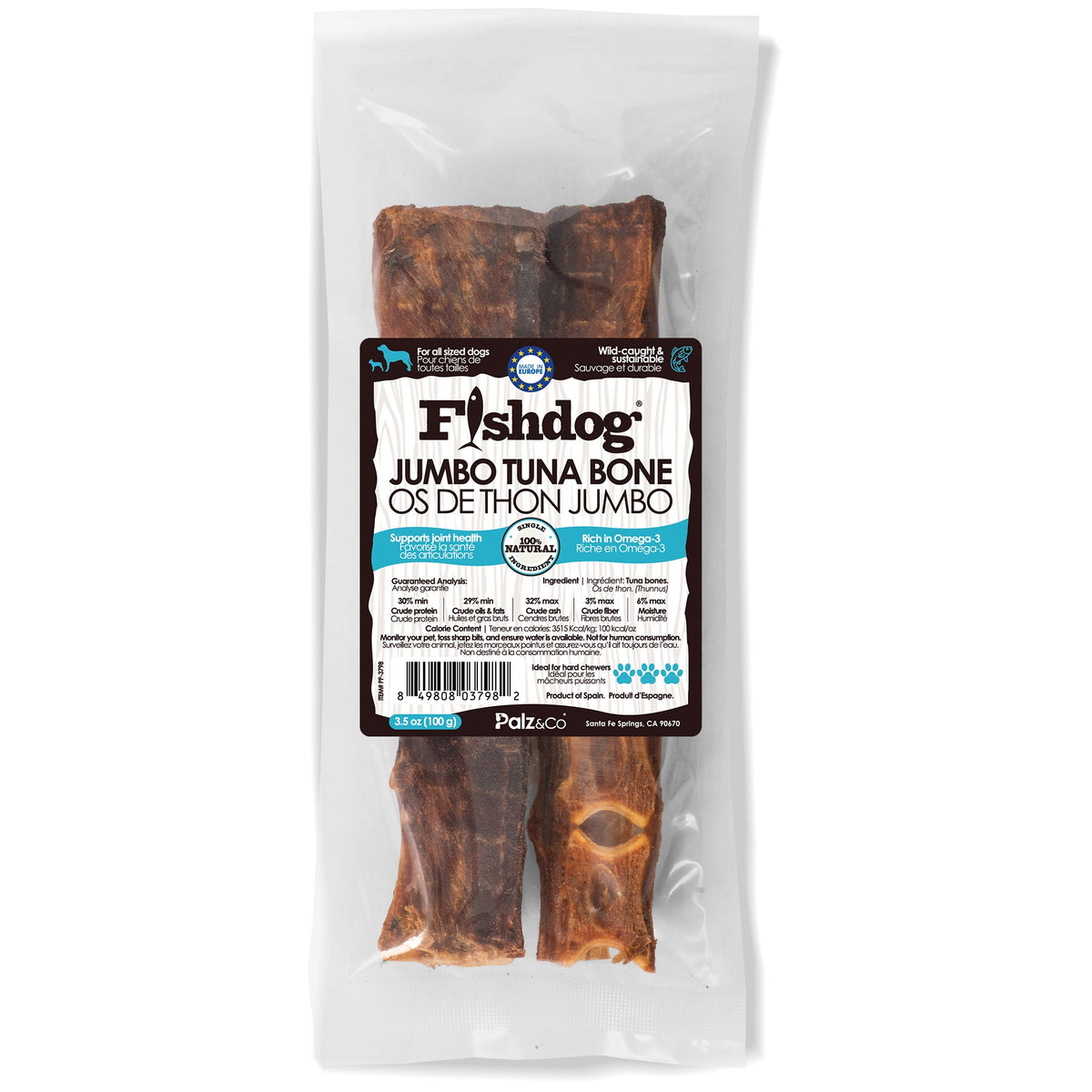 Fishdog Tuna Bones - 3.5 oz (100g)