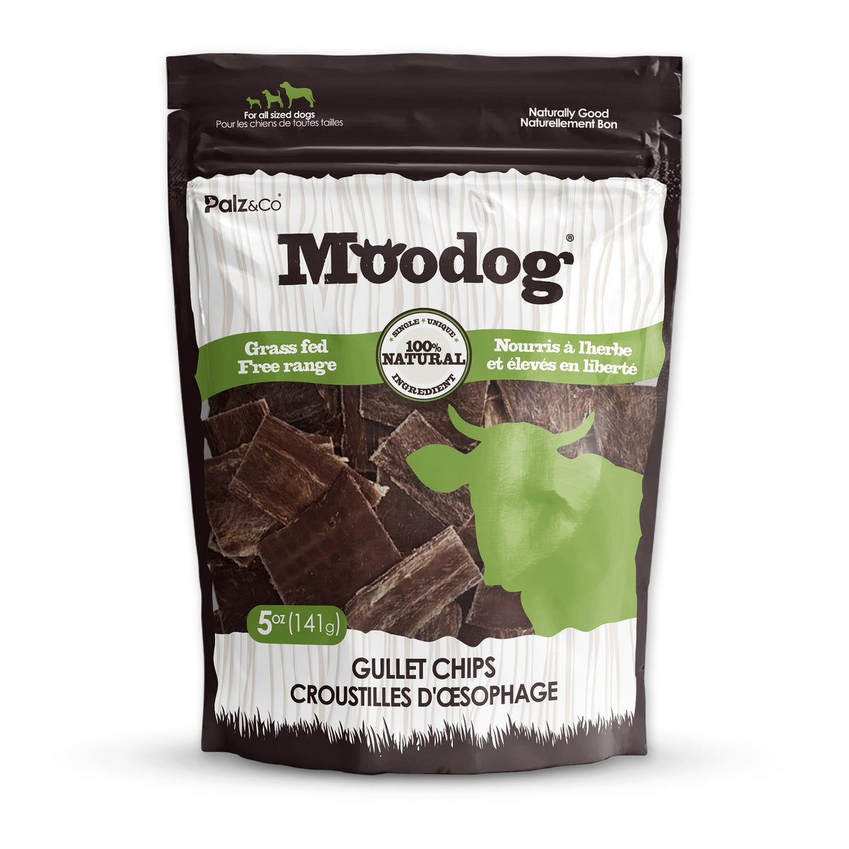 Moodog Beef Gullet Chips - 5 oz
