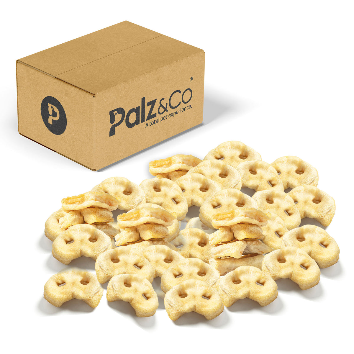 Hogdog Pork Snouts, Bulk 40 Pack