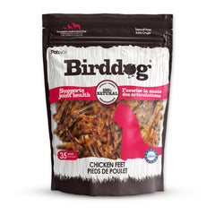 Birddog Chicken Feet Dog Treats - Pack of 10 & 35