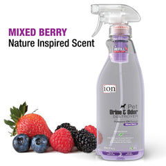 Ion Fusion Urine and Odor Destroyer 32 oz, Mixed Berry