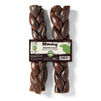 MooDog Beef Braided Gullet 8" 2 Pack