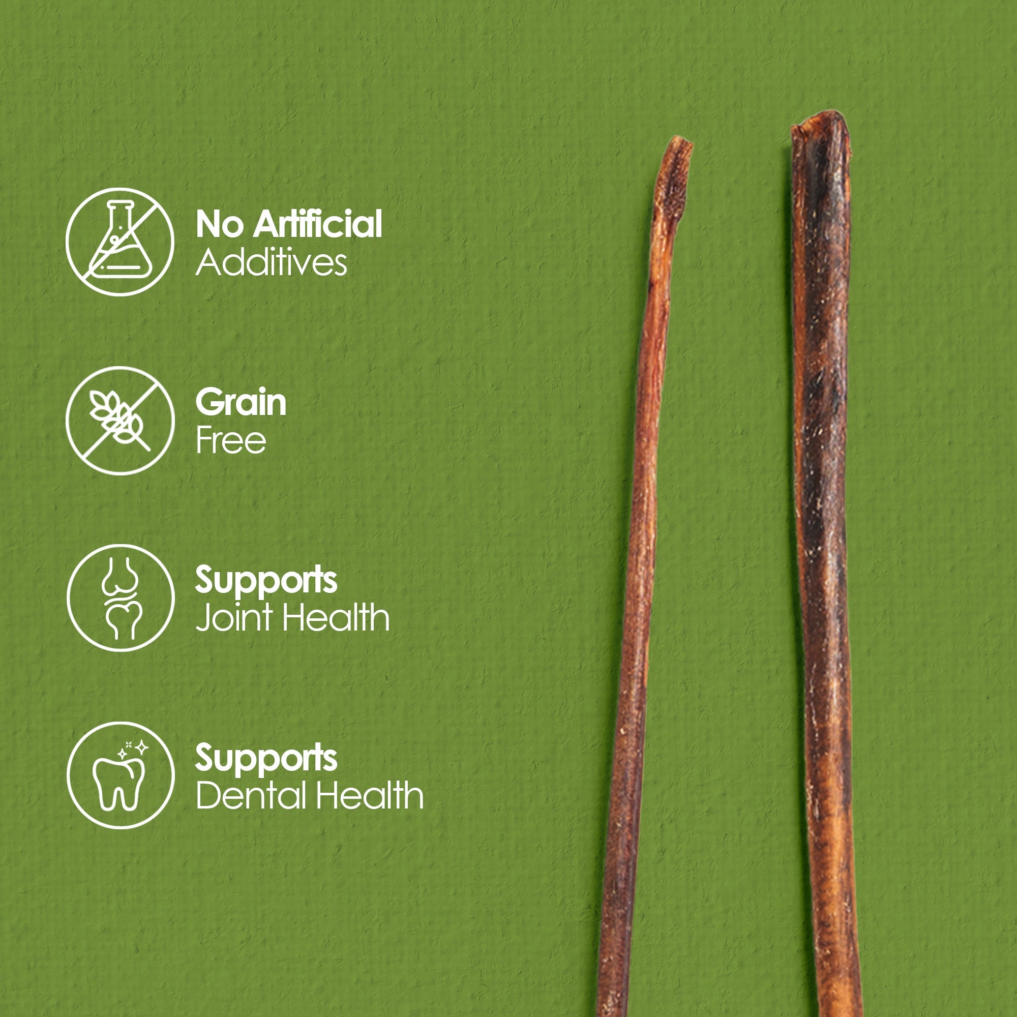 Moodog Beef Cane Bully Stick - Mega 35"