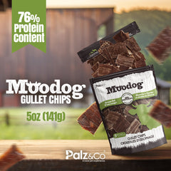 Moodog Beef Gullet Chips - 5 oz